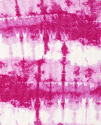 Haut côtelé tie-dye pour fille