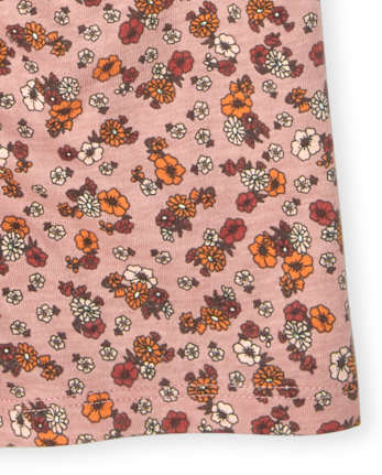 Haut froncé tie-dye pour fille