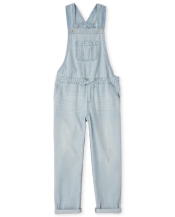 Salopette en jean pour fille
