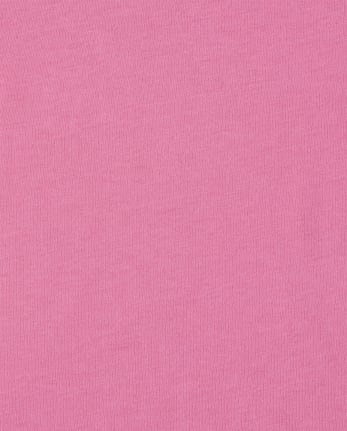 Lot de 5 t-shirts superposés basiques arc-en-ciel pour filles