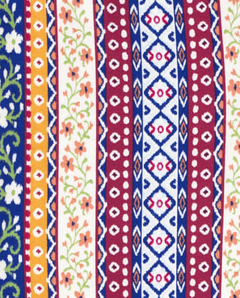 Paquete de 3 leggings capri con estampado para niñas