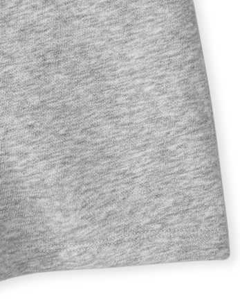 Short arc-en-ciel en French Terry pour fille