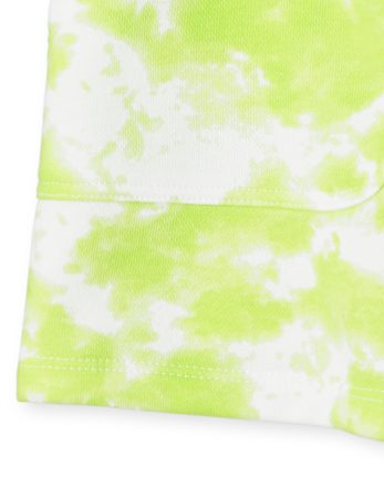 Short en molleton tie-dye pour fille