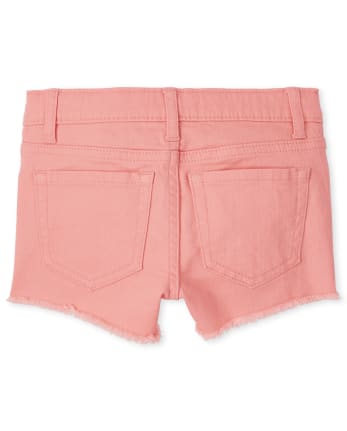 Shorts cortos de mezclilla para niñas