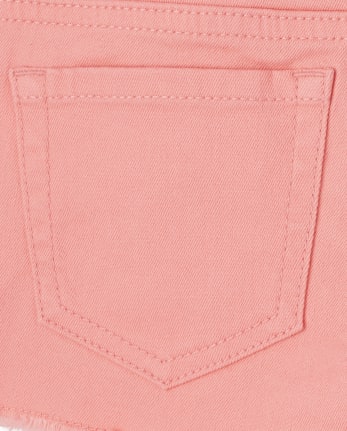 Shorts cortos de mezclilla para niñas