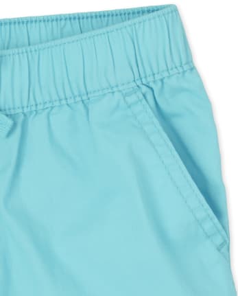 Shorts de sarga para niñas, paquete de 2