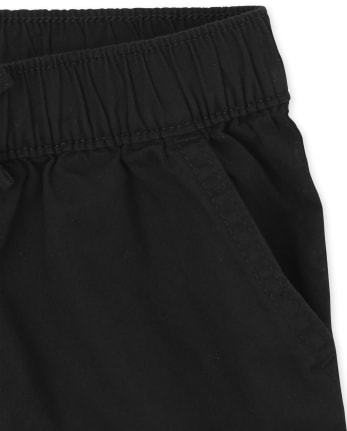 Shorts de sarga para niñas, paquete de 2