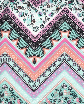 Pack de 2 pantalones cortos estampados para niñas