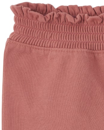 Pack de 2 pantalones cortos con estampado floral para niña