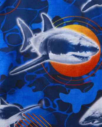 Boys Shark Pajamas