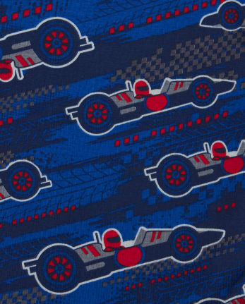 Boys Race Car Snug Fit Cotton Pajamas 2-Pack