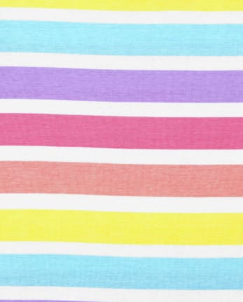 Girls Glow Sunshine Snug Fit Cotton Pajamas 2-Pack