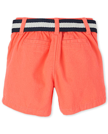 Body Boutonne En Popeline A Imprime Tropical A Manches Courtes Papa Et Moi Pour Bebe Garcon Et Short Chino Tisse Ceinture Ensemble De Tenues Assorties The Children S Place Ca