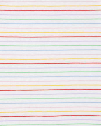 Baby Girls Rainbow Bodysuit 10-Pack