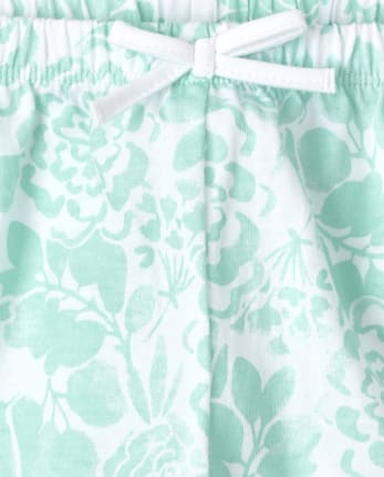 Baby Girls Floral Eyelet Shorts 3-Pack