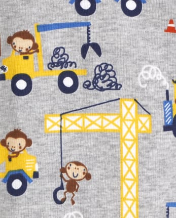 Pijamas de algodón ajustados de Monkey Business para bebés y niños pequeños