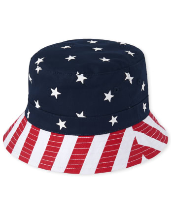 Boys Americana Reversible Bucket Hat