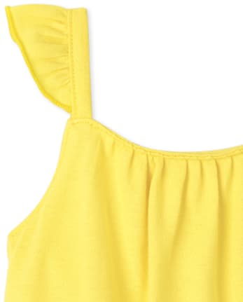 Baby Girls Floral Ruffle Bodysuit Dress 3-Pack