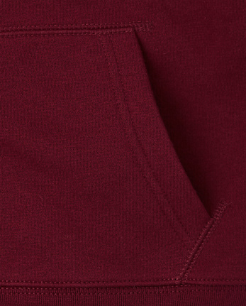 Sudadera con capucha y cremallera Uniforme de vellón para niños - REDWOOD