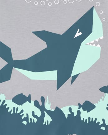en Forma de Tiburon Talla única para niños Azul Rojo Manta Shark Kanguru Gris 100% poliéster 