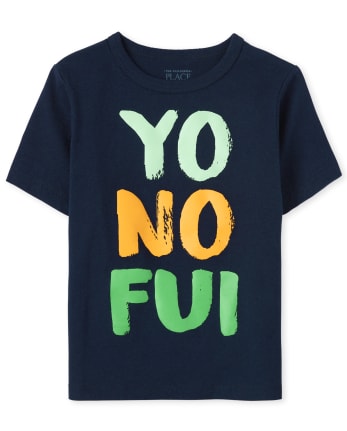 Baby And Toddler Boys Yo No Fui Graphic Tee