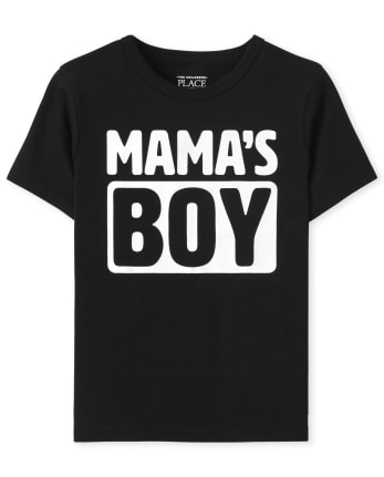 Baby And Toddler Boys Mama's Boy Graphic Tee