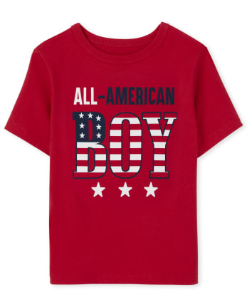 Baby And Toddler Boys Matching Family Americana All American Graphic Tee