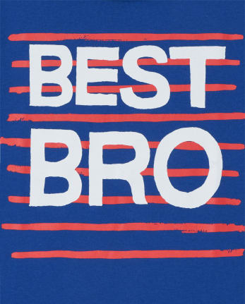Baby And Toddler Boys Best Bro Graphic Tee
