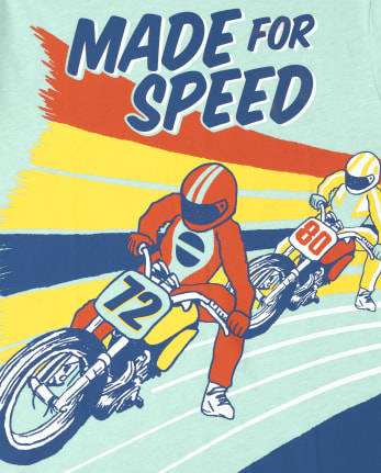 Boys Made For Speed Graphic Tee