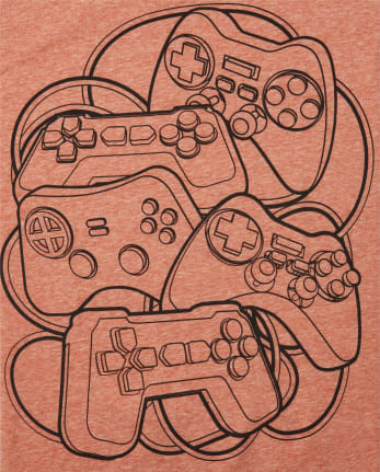 Lot de 3 t-shirts graphiques de jeux vidéo pour garçons