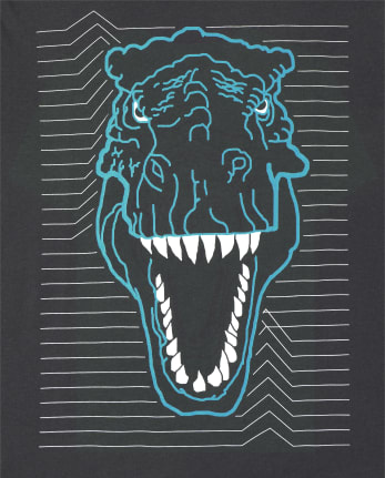 T-shirt à motif dinosaure pour garçon