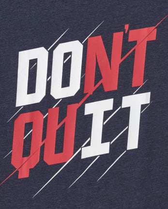 Boys Don't Quit Graphic Tee