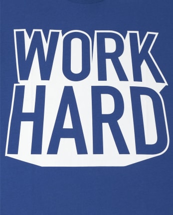 Camiseta estampada Dad And Me Play Hard para hombre