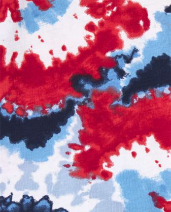 Conjunto de 2 piezas Americana Tie Dye para niña