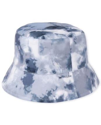 Baby Boys Tie Dye Reversible Bucket Hat