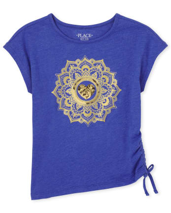 Girls Side Tie Top