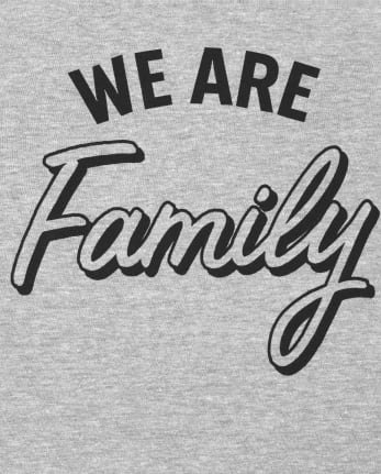 Unisex Baby And Toddler We Are Family Graphic Tee