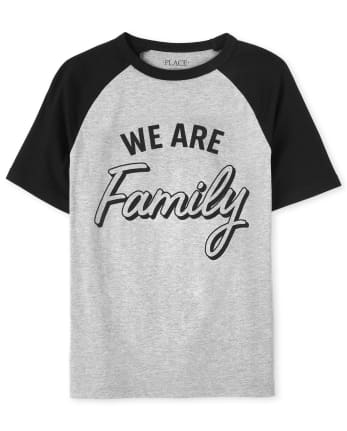 Unisex Kids We Are Family Graphic Tee