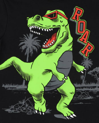 Baby And Toddler Boys Dino Roar Graphic Tee
