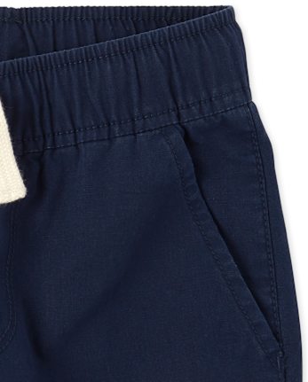 Shorts deportivos sin cordones para niños