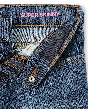Girls Super Skinny Jeans 2-Pack - Slim