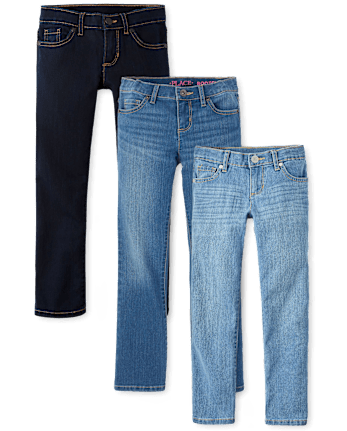 Girls Skinny Jeans 3-Pack