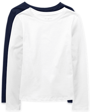 Lot de 2 t-shirts pour filles - Plus