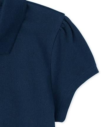 uniformes pour fille Ruffle Pique Polo 4-Pack - Plus