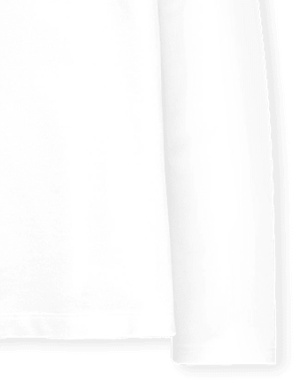 Lot de 2 polos en piqué extensible doux à volants pour uniformes pour filles - Taille Plus