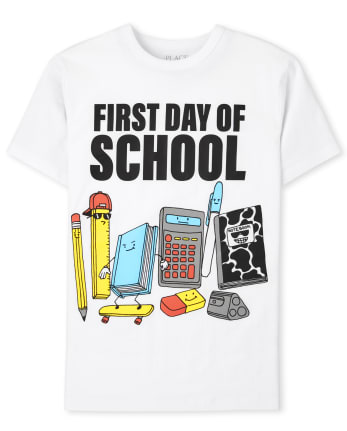 Boys First Day Of School Graphic Tee