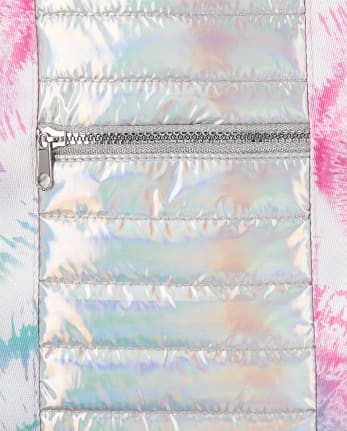 Girls Holographic Tote Bag