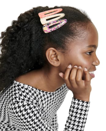 Girls Hair Clip 3-Pack | The Children's Place - MULTI CLR