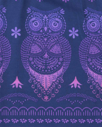 Pyjama hibou pour fille