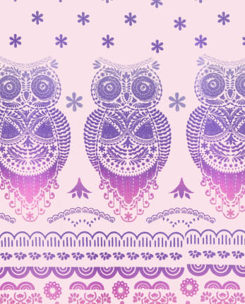 Chemise de nuit hibou pour filles